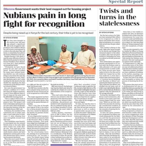 Nubian Rights Forum 70